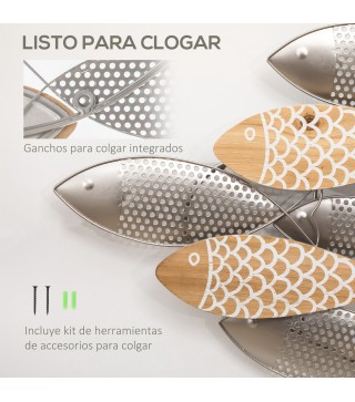 Decoración Pared Metálica