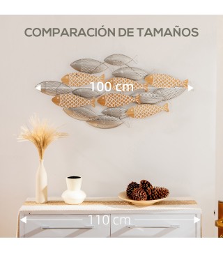 Decoración Pared Metálica