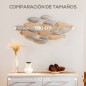 Decoración Pared Metálica Decoración Pared Metálica