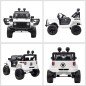 Coche Eléctrico para Niños de +3 Años Vehículo Todoterreno de Batería 12V con Control Remoto 100x65x72 cm Blanco Coche Eléctrico para Niños de +3 Años Vehículo Todoterreno de Batería 12V con Control Remoto 100x65x72 cm Blanco