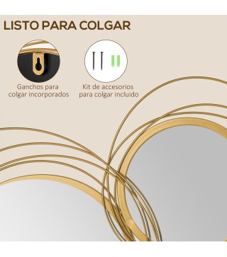 Decoración Pared Metálica