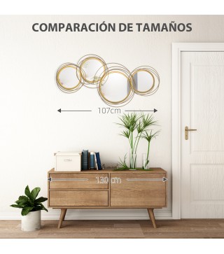 Decoración Pared Metálica