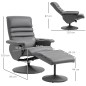 Sillón Reclinable Otomana