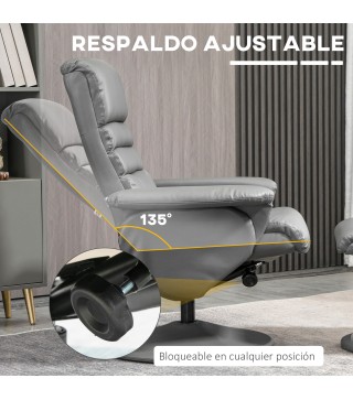 Sillón Reclinable Otomana
