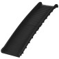 Rampa Plegable para Perros y Gatos con Almohadillas Antideslizantes para Coche Cama Sofá 155x39x14 cm Negro