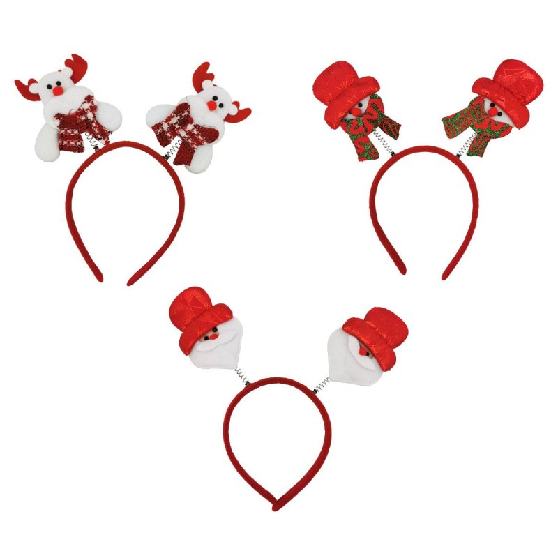 DIADEMAS NAVIDEÑAS DIVERTIDAS DIADEMAS NAVIDEÑAS DIVERTIDAS