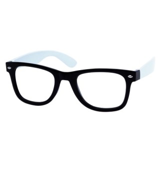LOTE DE 26 GAFAS PASTA SIN CRISTAL BLANCAS