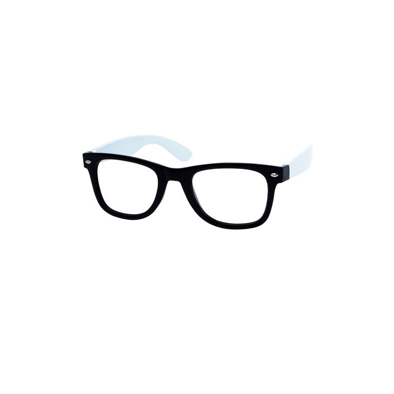 LOTE DE 26 GAFAS PASTA SIN CRISTAL BLANCAS