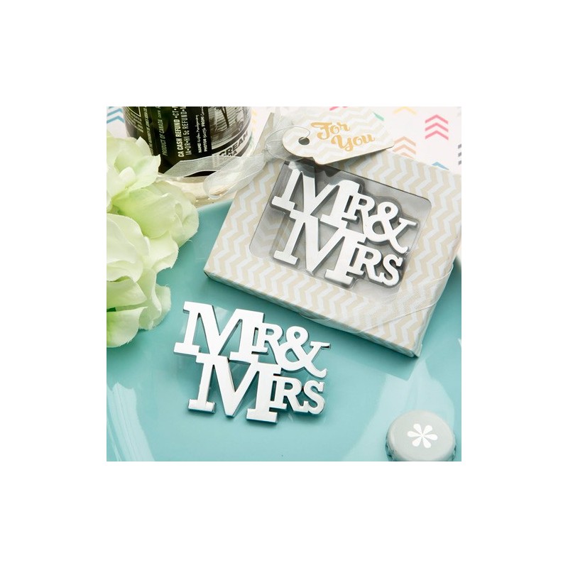 LOTE 33 ABREBOTELLAS MR & MRS EN CAJA REGALO LOTE 33 ABREBOTELLAS MR & MRS EN CAJA REGALO