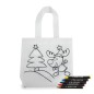 PACK 10 BOLSAS PARA COLOREAR RENO NAVIDAD + CERAS PACK 10 BOLSAS PARA COLOREAR RENO NAVIDAD + CERAS