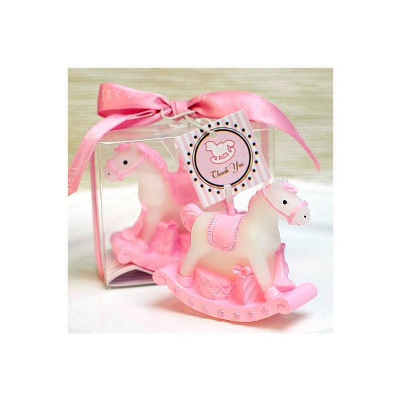 VELA CABALLO BALANCÍN BAUTIZO ROSA