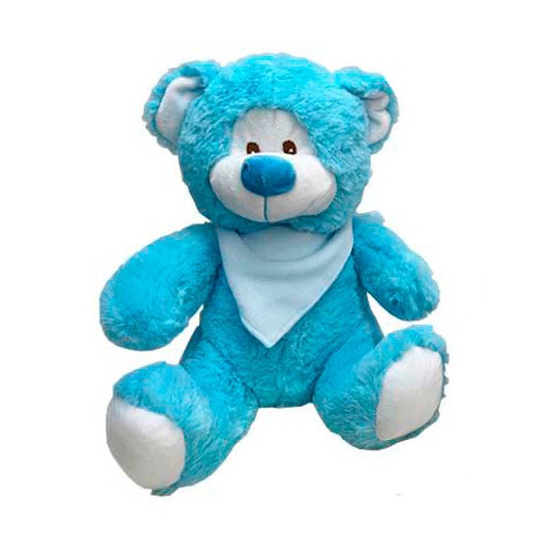 OSO PELUCHE PAÑUELO AZUL