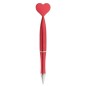 BOLÍGRAFO CORAZÓN METALIZADO ROJO BOLÍGRAFO CORAZÓN METALIZADO ROJO