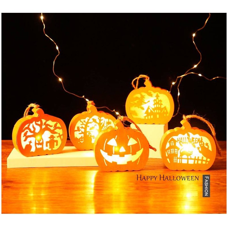 LUCES LED CALABAZAS DECORACIÓN HALLOWEEN LUCES LED CALABAZAS DECORACIÓN HALLOWEEN