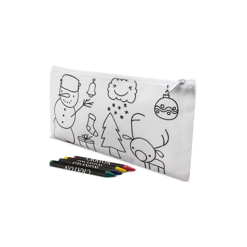 ESTUCHE NON WOVEN COLOREAR NAVIDAD ESTUCHE NON WOVEN COLOREAR NAVIDAD