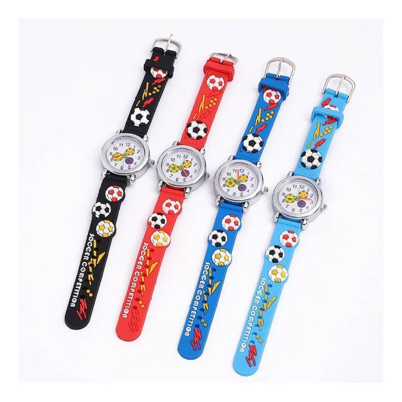 RELOJ FÚTBOL SILICONA - RELOJES INFANTILES NIÑOS RELOJ FÚTBOL SILICONA - RELOJES INFANTILES NIÑOS