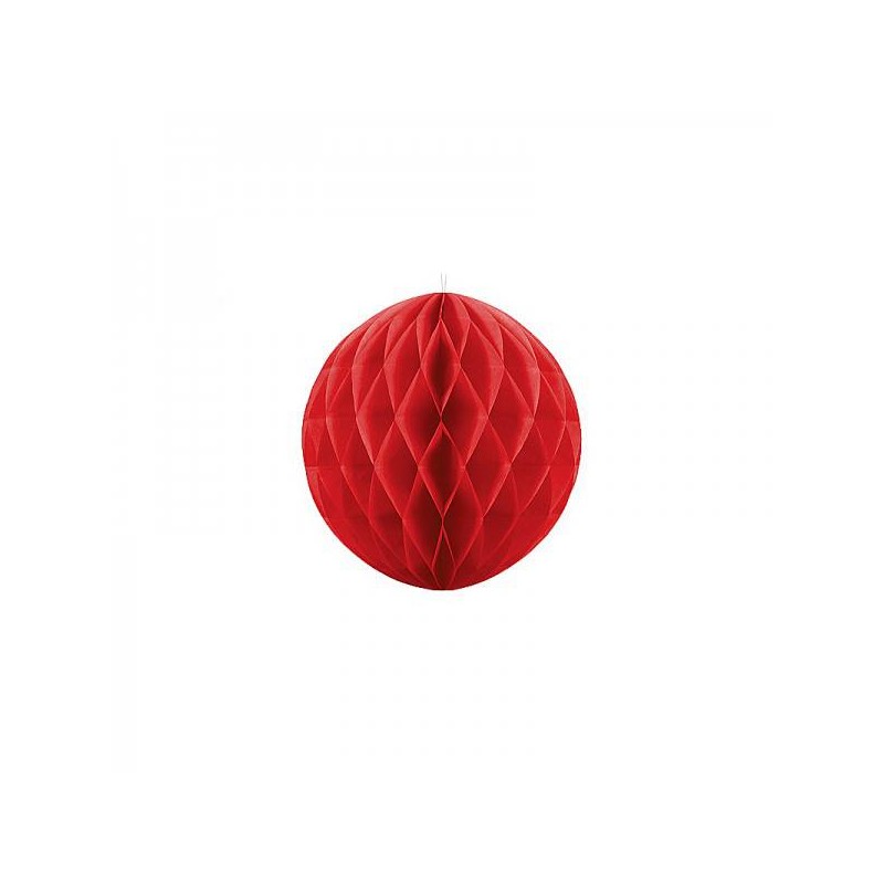 POMPONES NIDO 20CM ROJO