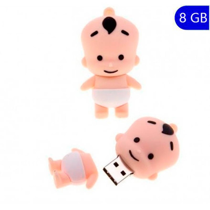 MEMORIA USB BEBÉ PAÑAL 8GB MEMORIA USB BEBÉ PAÑAL 8GB