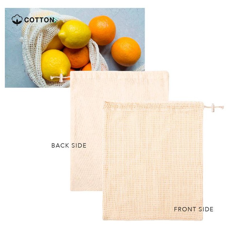 BOLSA DE REDECILLA ALGODÓN ECO BOLSA DE REDECILLA ALGODÓN ECO
