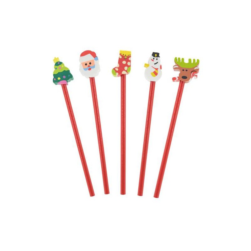 SET 5 LAPICES DE NAVIDAD SET 5 LAPICES DE NAVIDAD