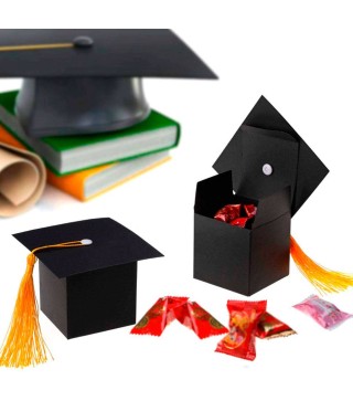 SET 12 CAJITAS GRADUACIÓN DECORACIÓN