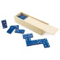 DOMINO DE MADERA AZUL DOMINO DE MADERA AZUL