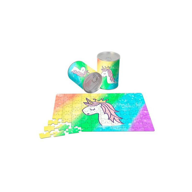 PUZZLE EN LATA REGALO UNICORNIO PUZZLE EN LATA REGALO UNICORNIO