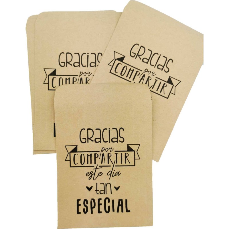 LOTE 20 BOLSAS KRAFT "MOMENTOS ESPECIALES" 12 X 8 CM LOTE 20 BOLSAS KRAFT "MOMENTOS ESPECIALES" 12 X 8 CM