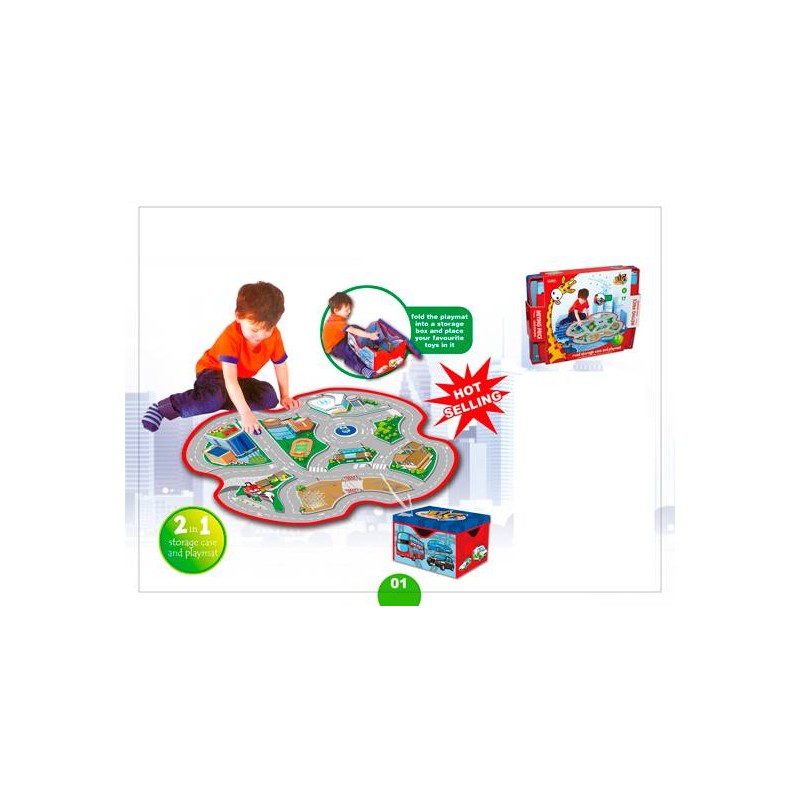 ALFOMBRA MAPA TRÁFICO+CAJA ALMACENAMIENTO NIÑOS ALFOMBRA MAPA TRÁFICO+CAJA ALMACENAMIENTO NIÑOS