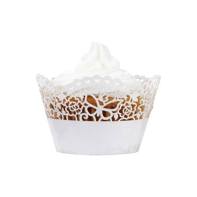 LOTE DE 10 ENVOLTORIOS PARA CUPCAKE LOTE DE 10 ENVOLTORIOS PARA CUPCAKE