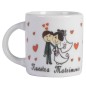 TARA - TAZA NUESTRA BODA PRESENTADA EN BOLSA DE ORGANZA TARA - TAZA NUESTRA BODA PRESENTADA EN BOLSA DE ORGANZA