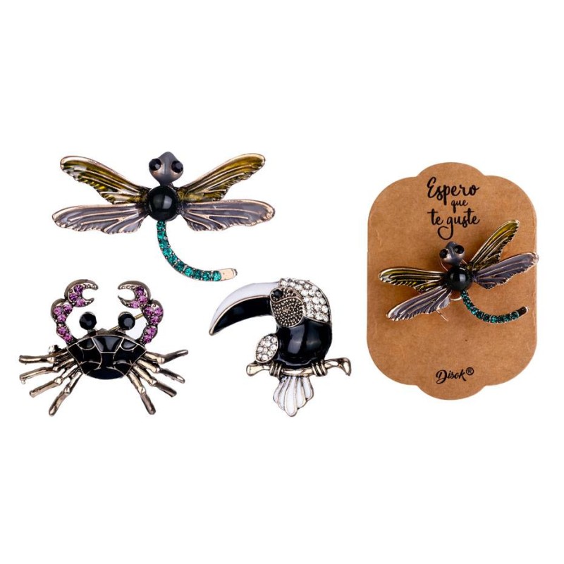 OFERTA! LOTE DE 500 BROCHE ANIMALES CON PEDRERÍA OFERTA! LOTE DE 500 BROCHE ANIMALES CON PEDRERÍA