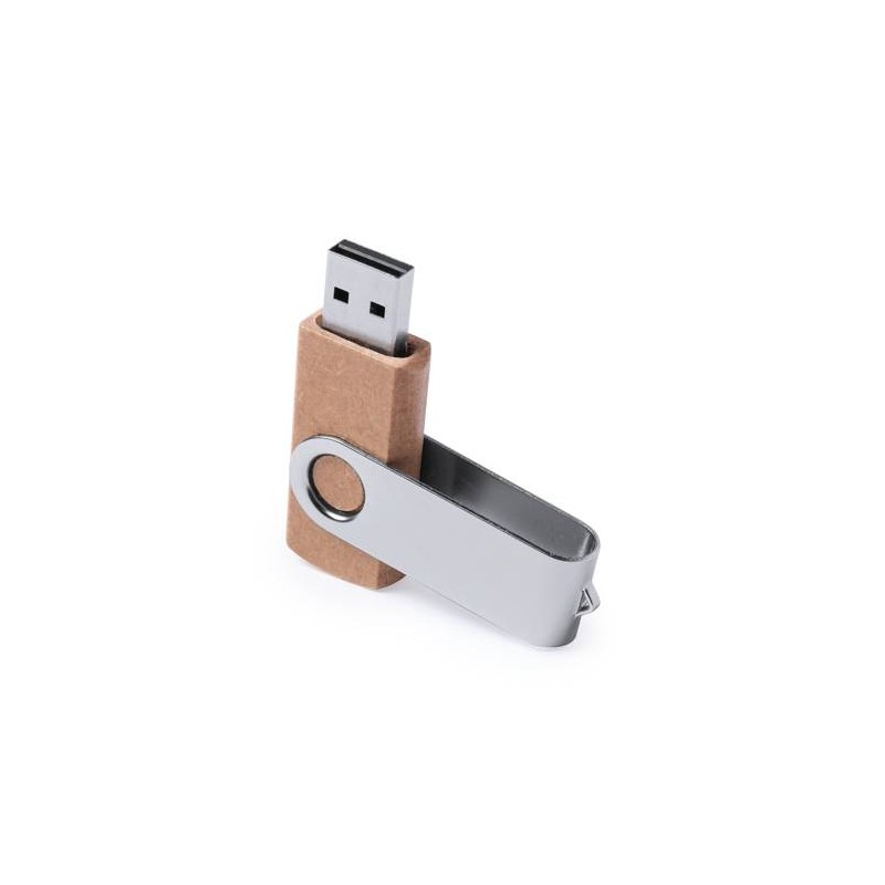 USB CARTÓN RECICLADO 16 GB PRESENTADO EN ESTUCHE