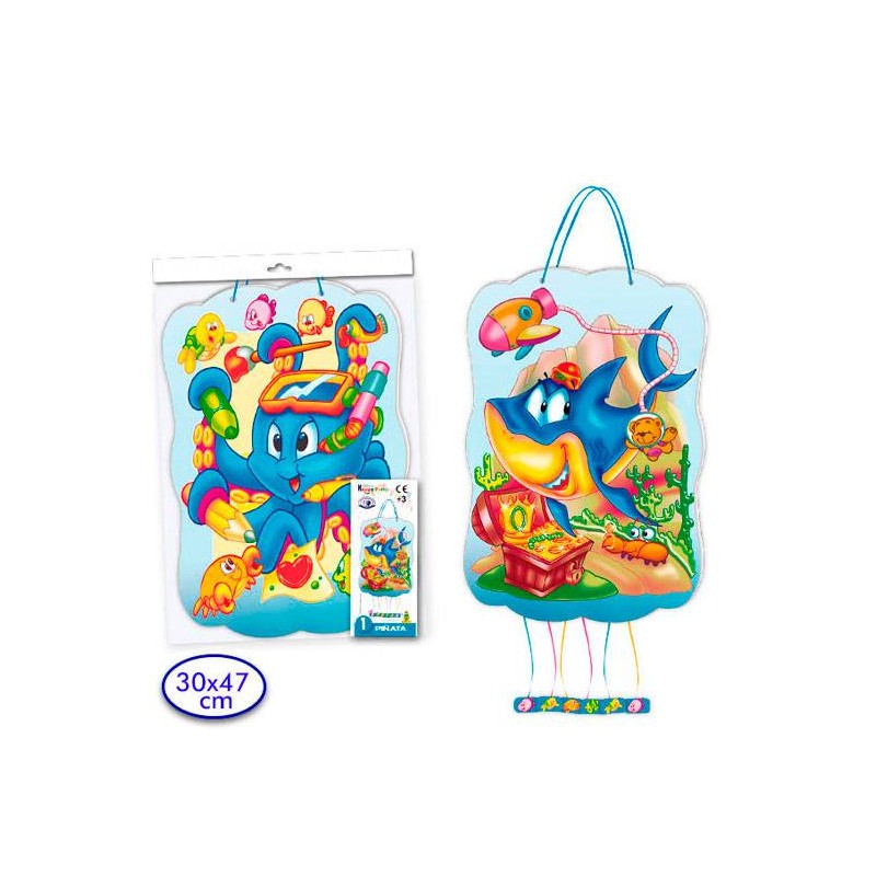 PIÑATA ANIMALES MARINOS PIÑATA ANIMALES MARINOS