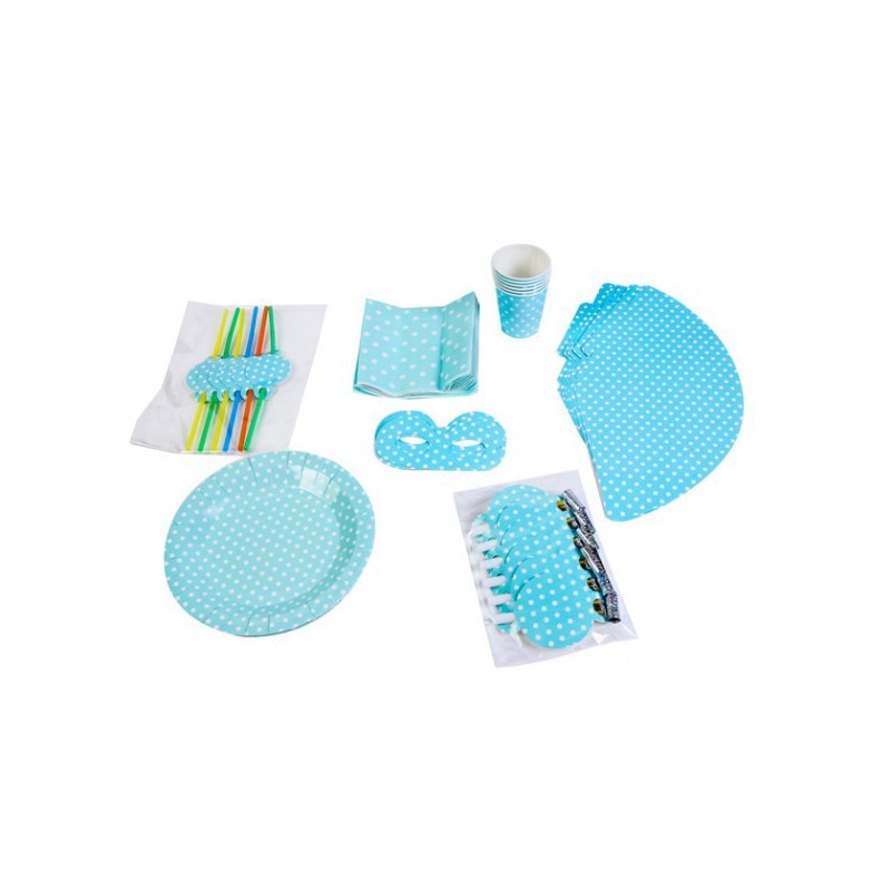 SET PARTY BABY SHOWER AZUL (7 ARTÍCULOS DIFERENTES SET PARTY BABY SHOWER AZUL (7 ARTÍCULOS DIFERENTES