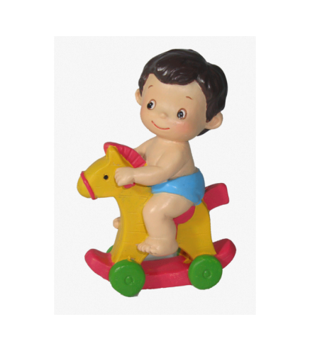 FIGURA PASTEL NIÑO "CABALLITO"