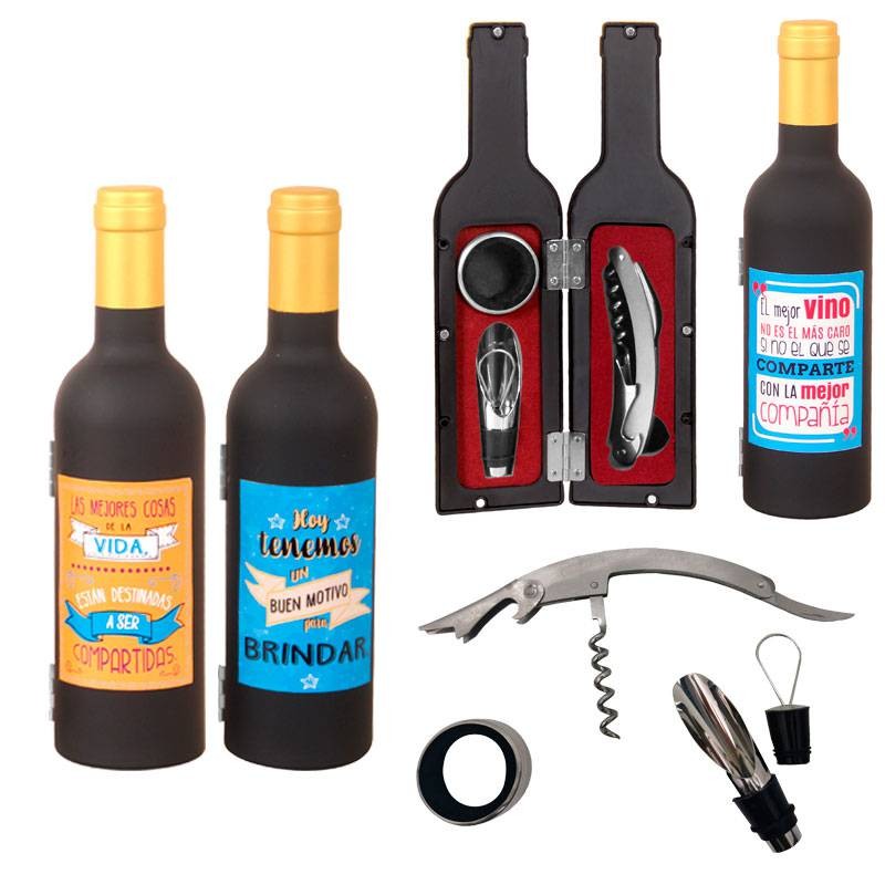 SET DE 3 PIEZAS DE VINO "LAS MEJORES COSAS" SET DE 3 PIEZAS DE VINO "LAS MEJORES COSAS"