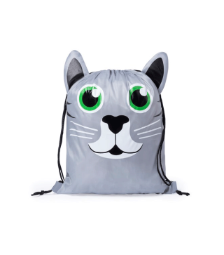 MOCHILA POLIESTER GATO