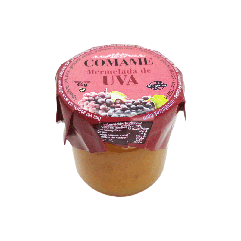 MERMELADA UVA 40gr MERMELADA UVA 40gr