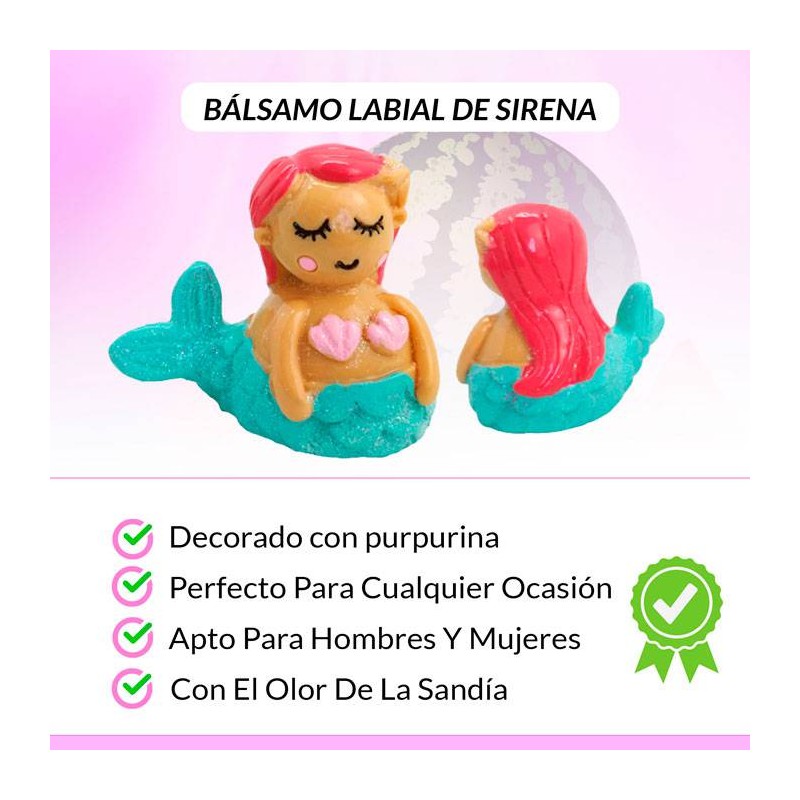 OFERTA! LOTE DE 500 BÁLSAMOS LABIAL SIRENA PURPURINA OFERTA! LOTE DE 500 BÁLSAMOS LABIAL SIRENA PURPURINA