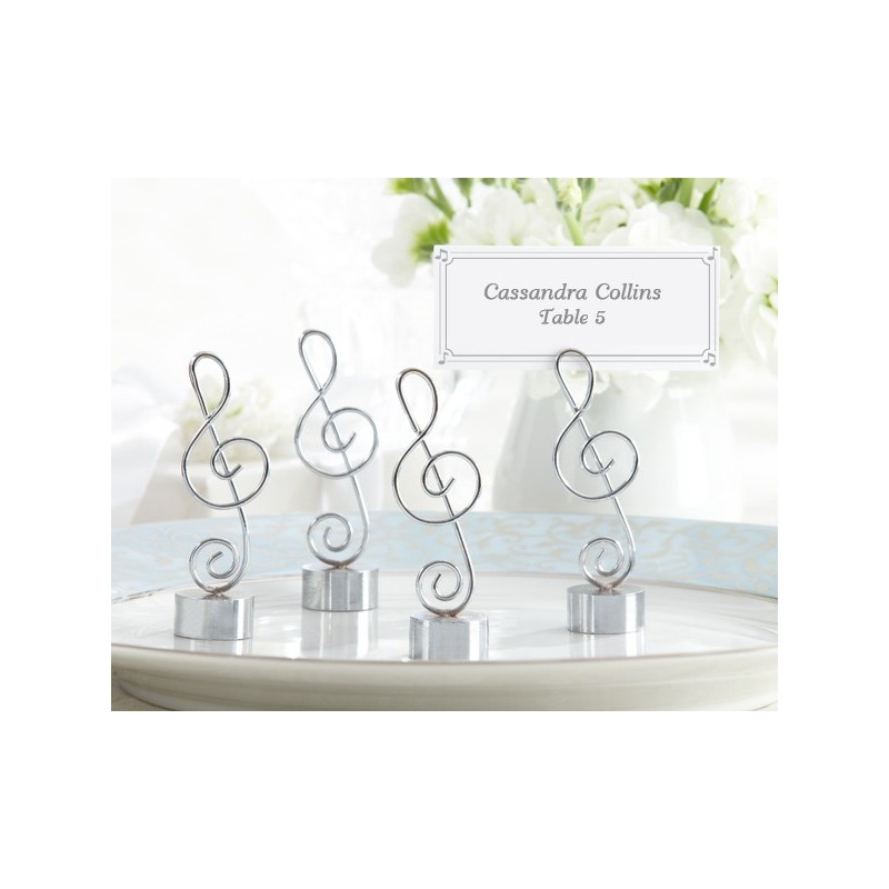 SOPORTE TARJETAS MESA "NOTA MUSICAL" SOPORTE TARJETAS MESA "NOTA MUSICAL"