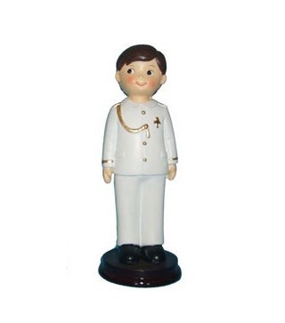FIGURA PASTEL COMUNIÓN NIÑO ALMIRANTE