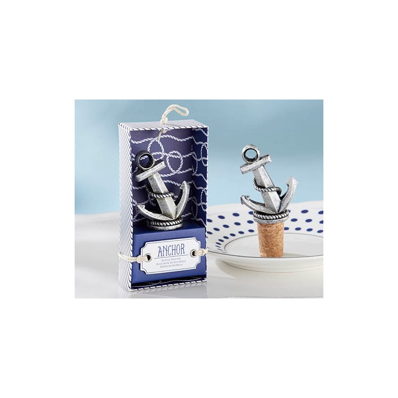 TAPÓN BOTELLA "ANCLA ANCHOR" EN CAJA REGALO TAPÓN BOTELLA "ANCLA ANCHOR" EN CAJA REGALO