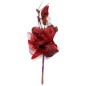 FLOR DE TELA GRANDE GRANATE FLOR DE TELA GRANDE GRANATE
