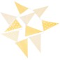GUIRNALDA BANDERAS DECORATIVAS EVENTOS PAPEL AMARILLO GUIRNALDA BANDERAS DECORATIVAS EVENTOS PAPEL AMARILLO