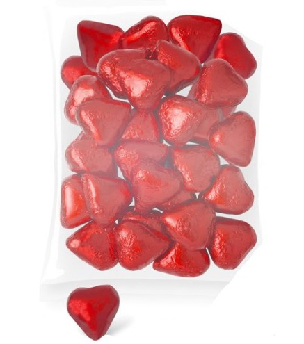 CORAZONES CHOCOLATE (BOLSA 140 UNIDS.)
