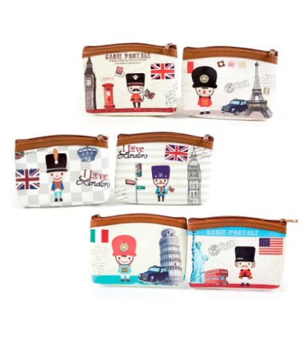 OFERTA! LOTE DE 500 MONEDEROS BRITISH STYLE