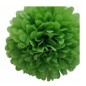 POMPON DE PAPEL DE SEDA 20 CM VERDE MANZANA POMPON DE PAPEL DE SEDA 20 CM VERDE MANZANA