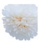 POMPON DE PAPEL DE SEDA 35 CM BLANCO POMPON DE PAPEL DE SEDA 35 CM BLANCO