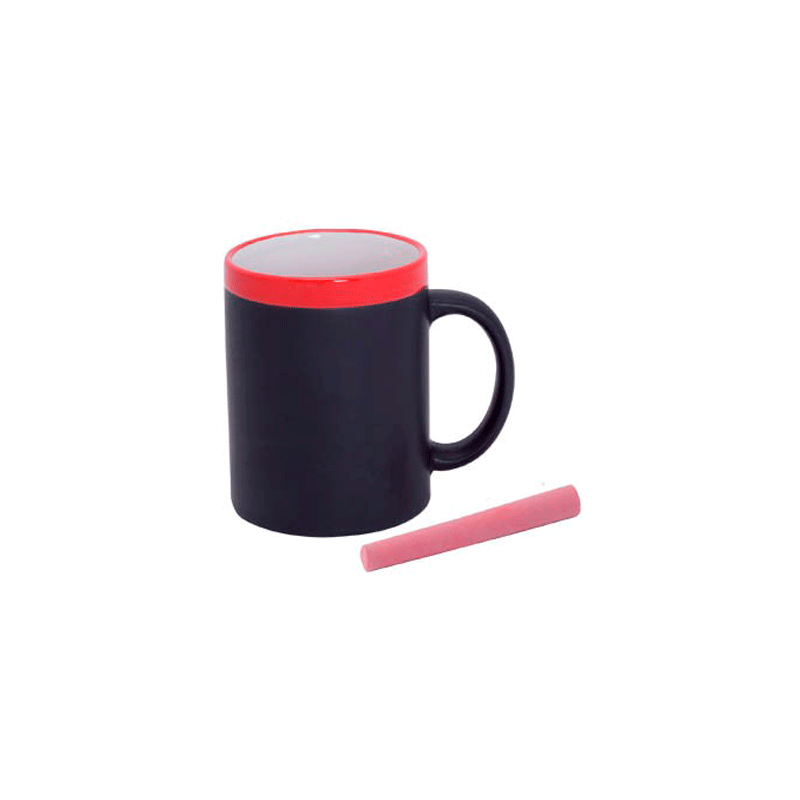 TAZA PIZARRA CERAMICA EN CAJITA INDIVIDUAL ROJO TAZA PIZARRA CERAMICA EN CAJITA INDIVIDUAL ROJO